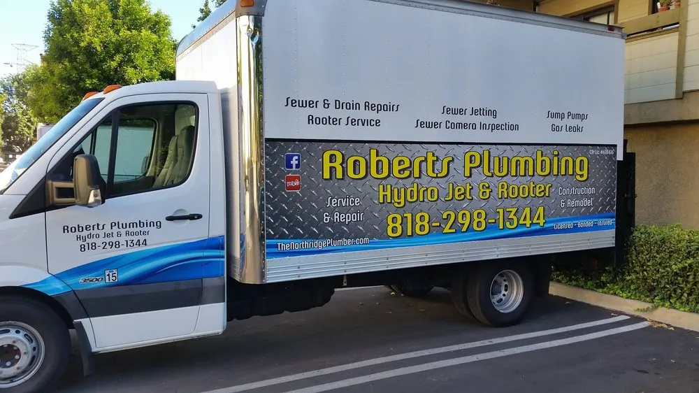 Slide of Roberts Plumbing Hydro Jet and Rooter