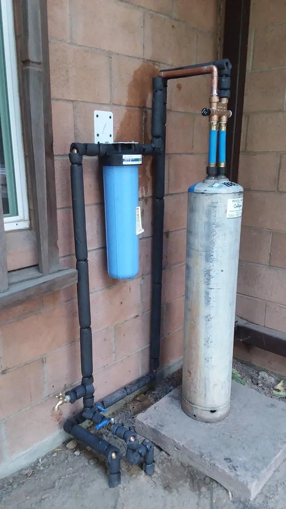 Slide of Robert's plumbing