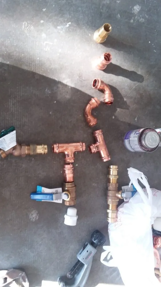 Slide of Robert's plumbing