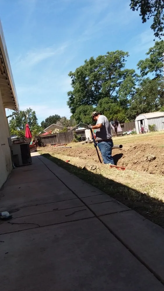 Slide of Robert's plumbing