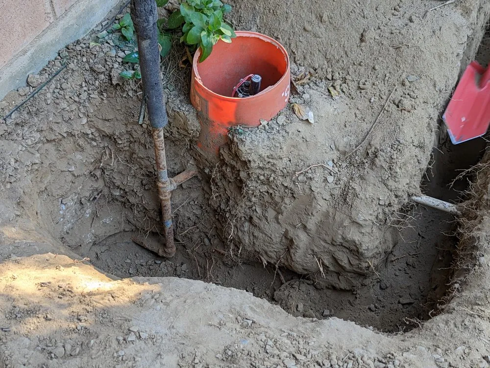 Slide of Robert's plumbing