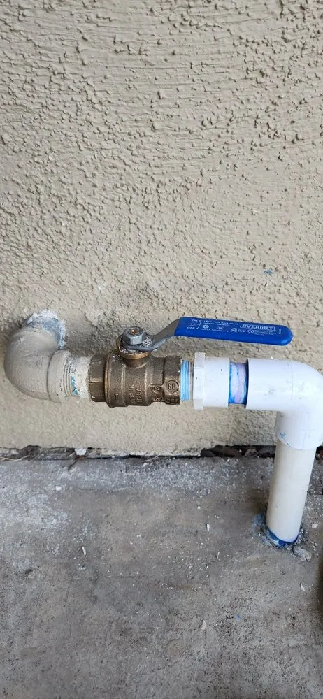 Slide of Robert's plumbing