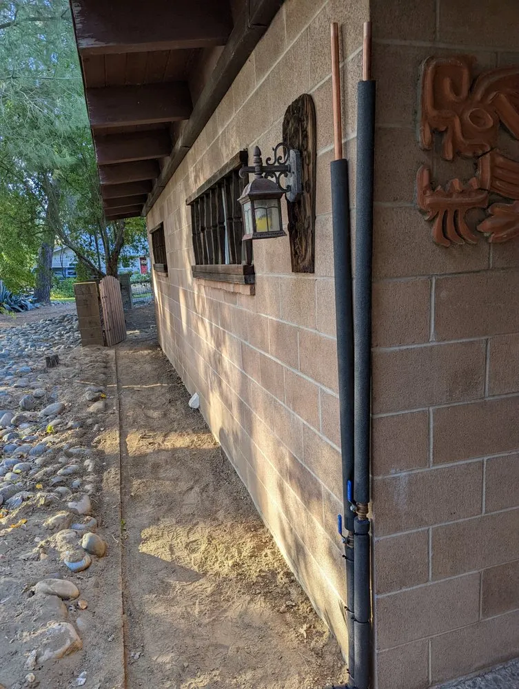 Slide of Robert's plumbing