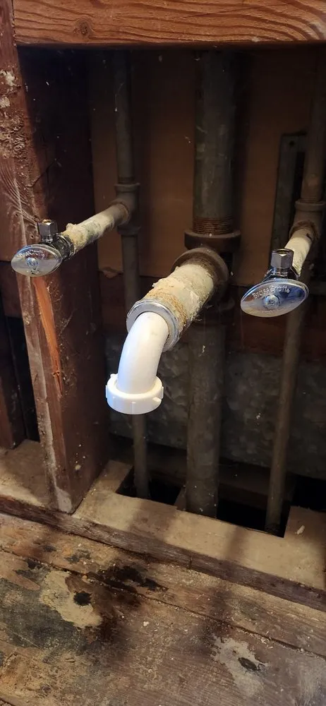 Slide of Robert's plumbing