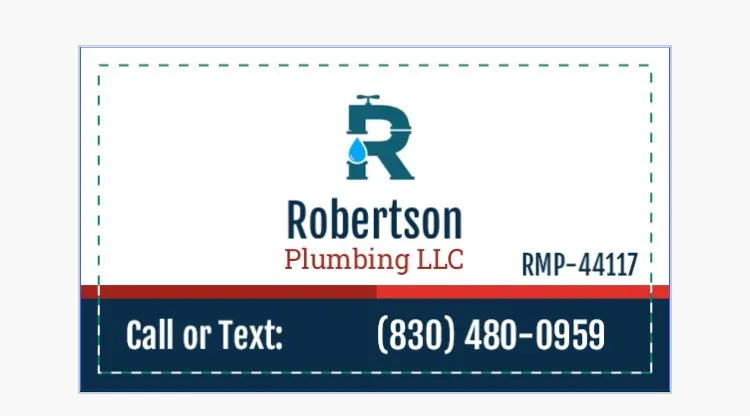 Slide of Robertson Plumbing