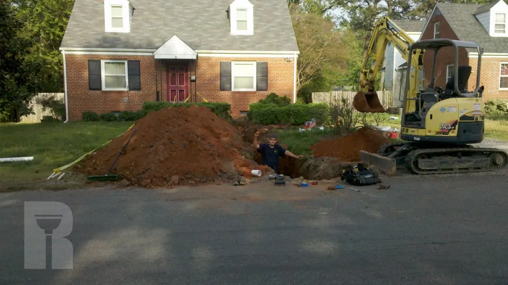 Slide of Robinson's Plumbing Service