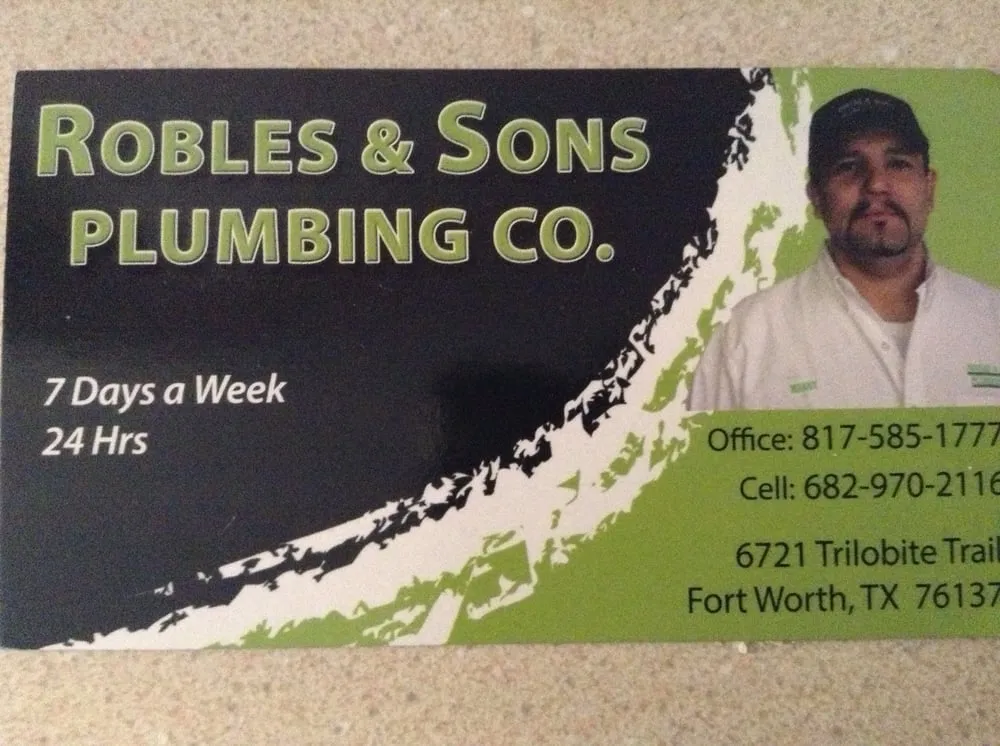 Slide of Robles & Sons Plumbing