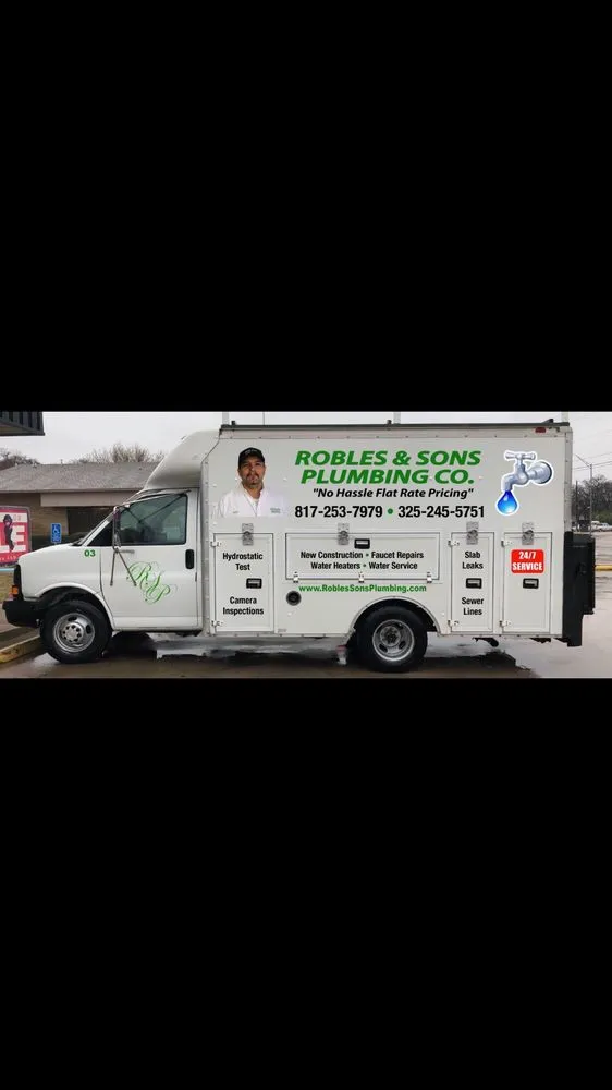 Slide of Robles & Sons Plumbing