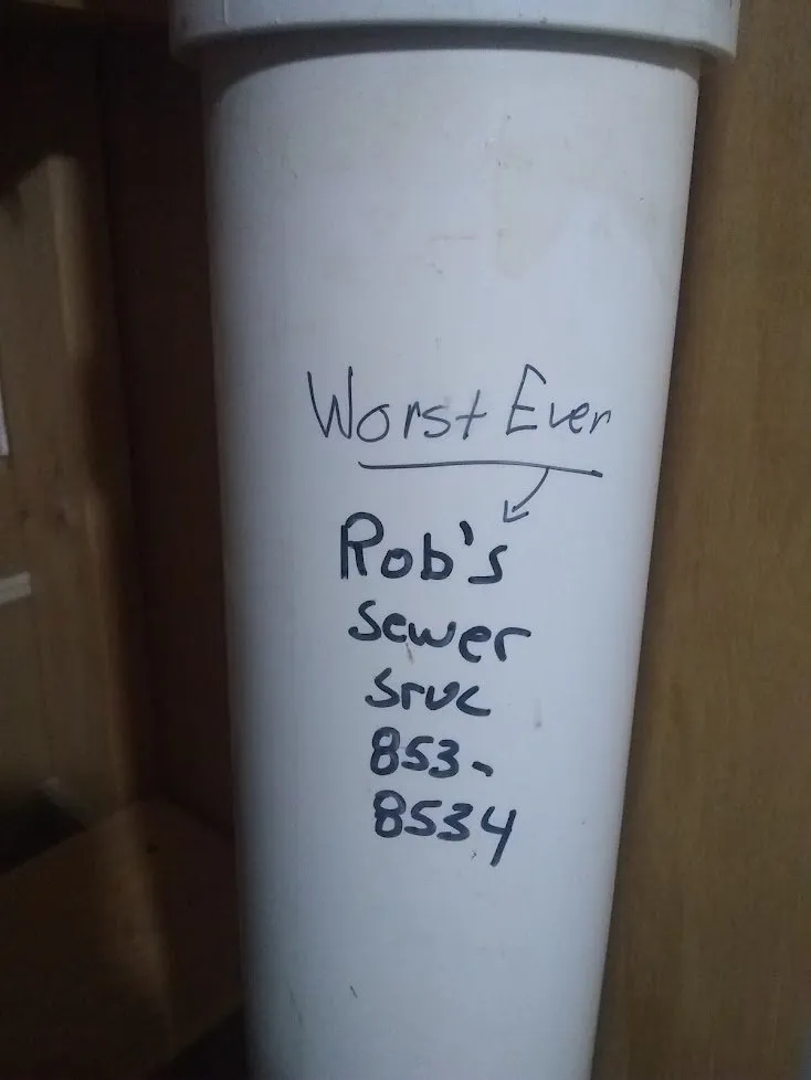 Slide of Rob's Plumbing & Sewer Service