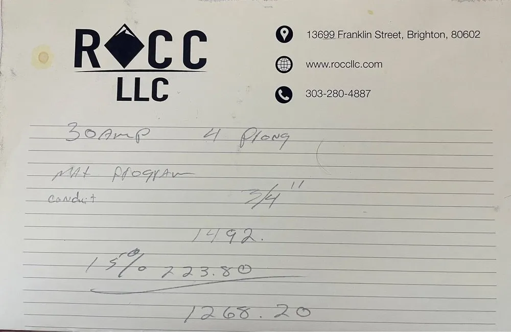 Slide of Rocc Services