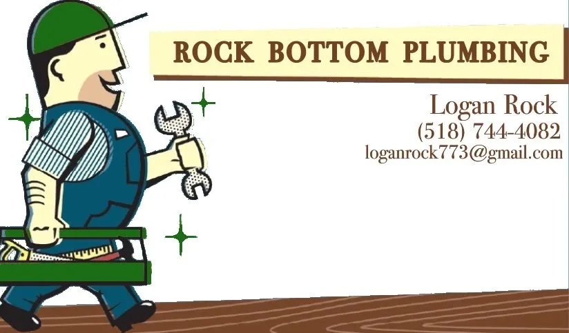 Slide of Rock Bottom Plumbing