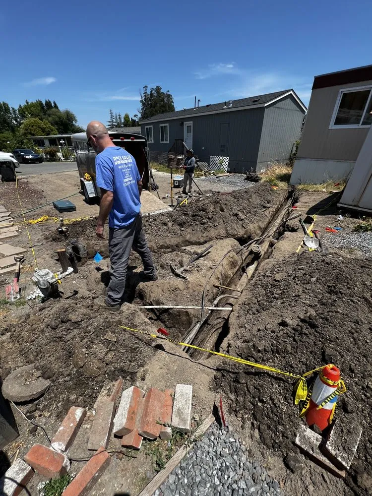 Quality water heater service in Santa Rosa, CA by Rock Solid Drains