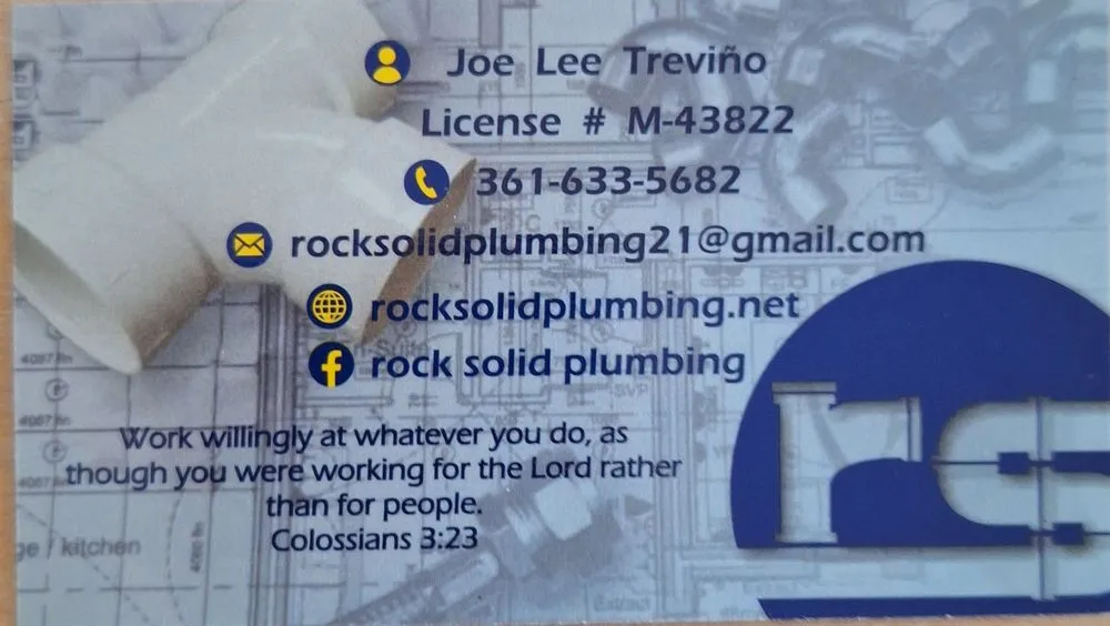 Slide of Rock Solid Plumbing