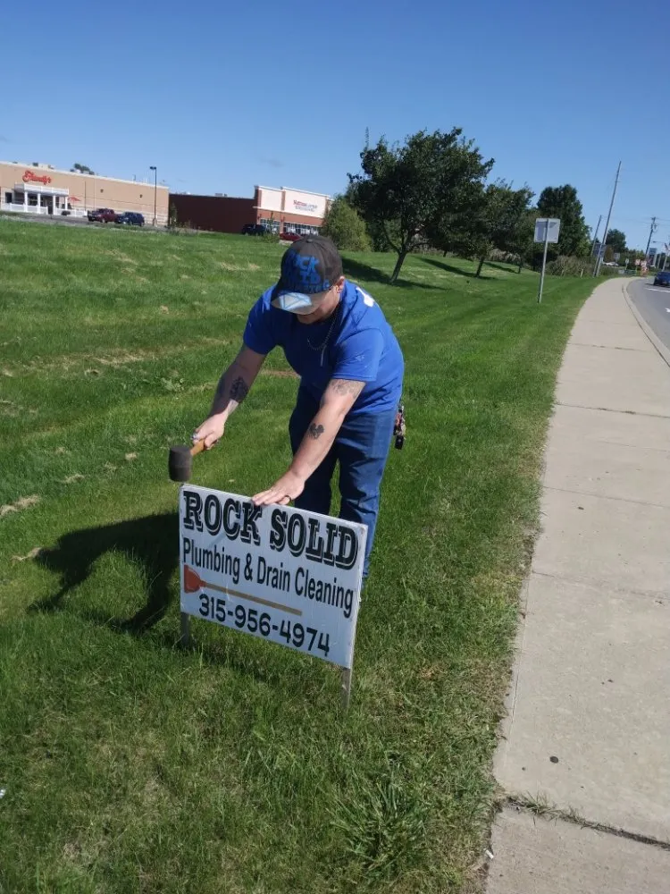 Slide of Rock Solid Plumbing