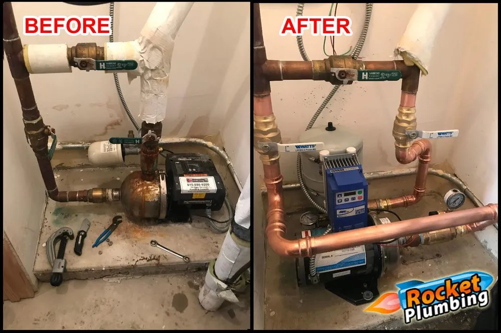 Slide of Rocket Plumbing & Drain Cleaning Naperville