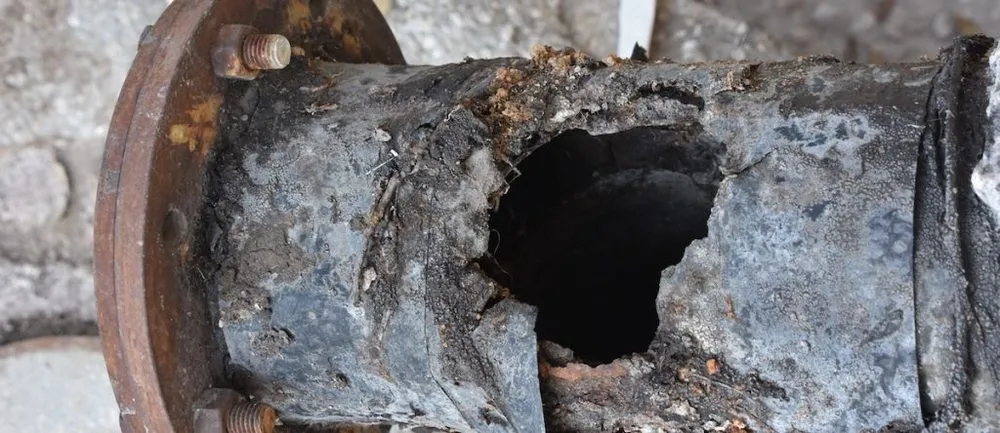 Slide of Rocket Plumbing and Drain