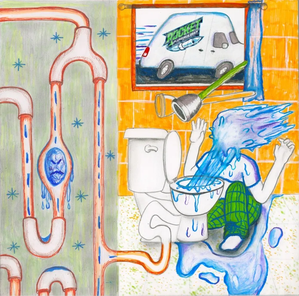 Slide of Rocket Plumbing and Drain