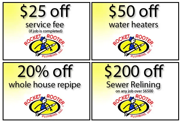 Slide of Rocket Rooter Plumbing