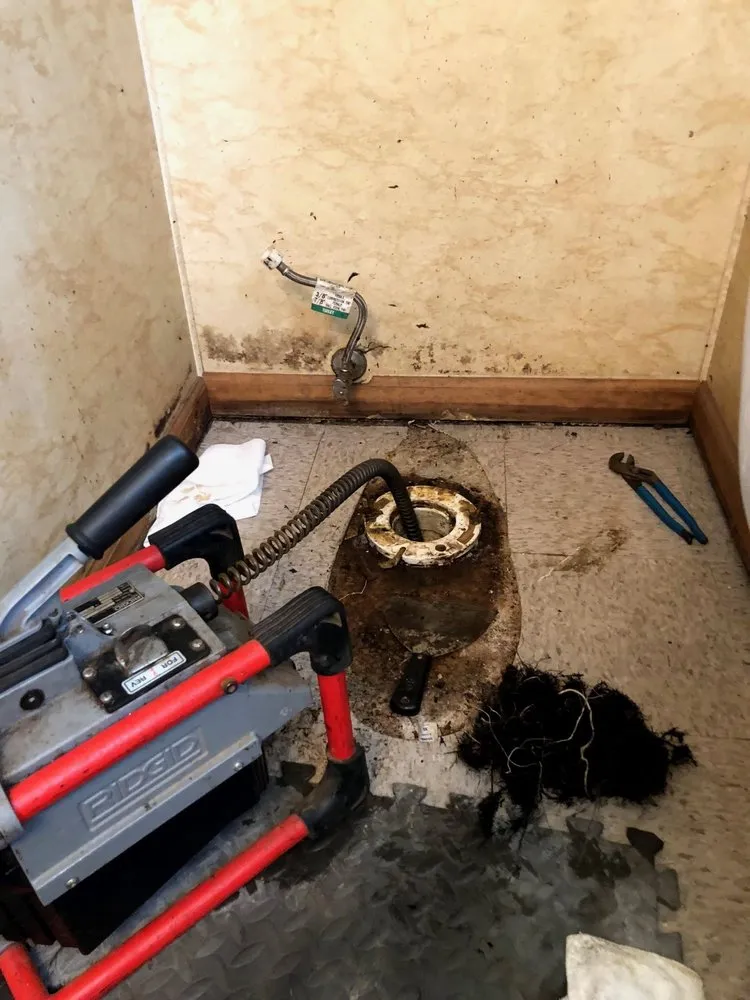 Slide of Rocket Rooter Plumbing