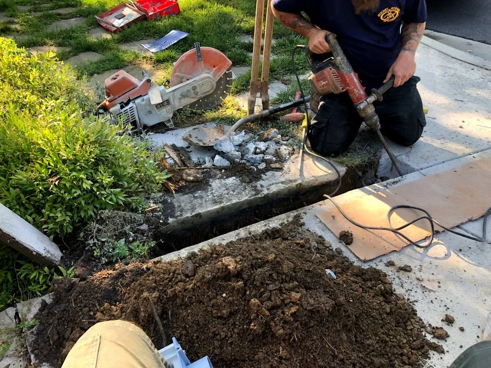 Slide of Rocket Rooter Plumbing