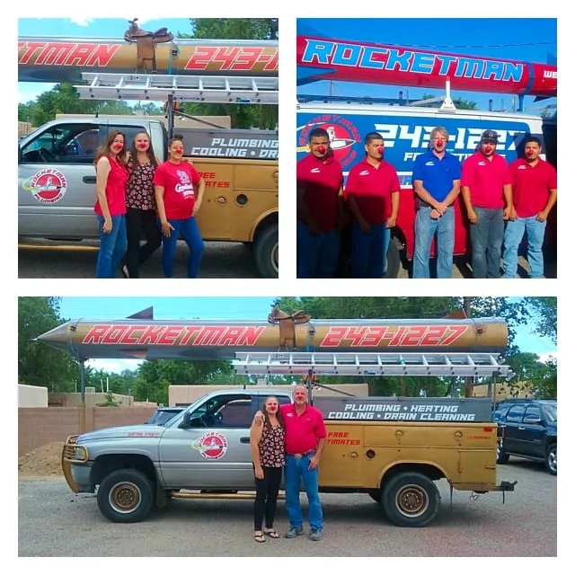 Slide of Rocketman Plumbing