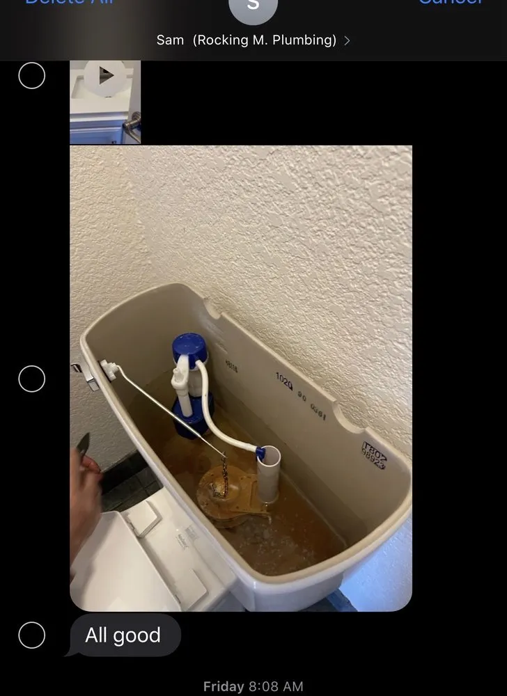 Slide of Rocking M Plumbing