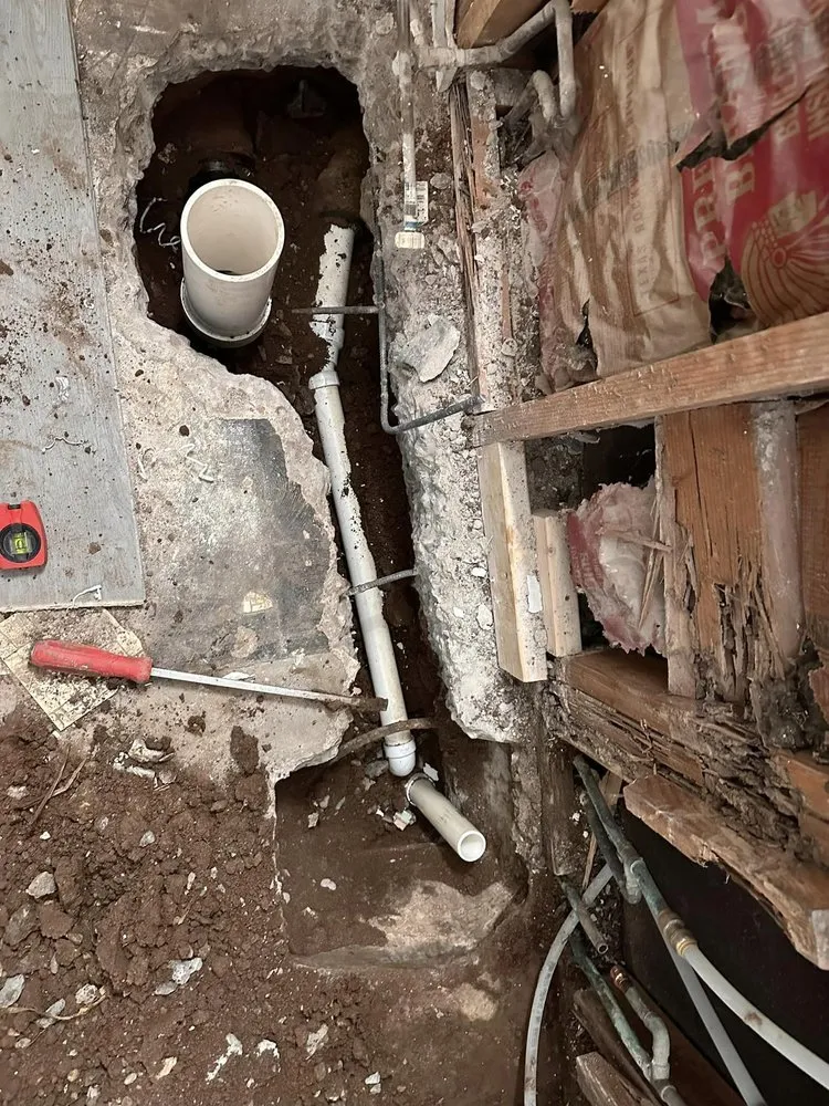 Slide of Rock'n G plumbing