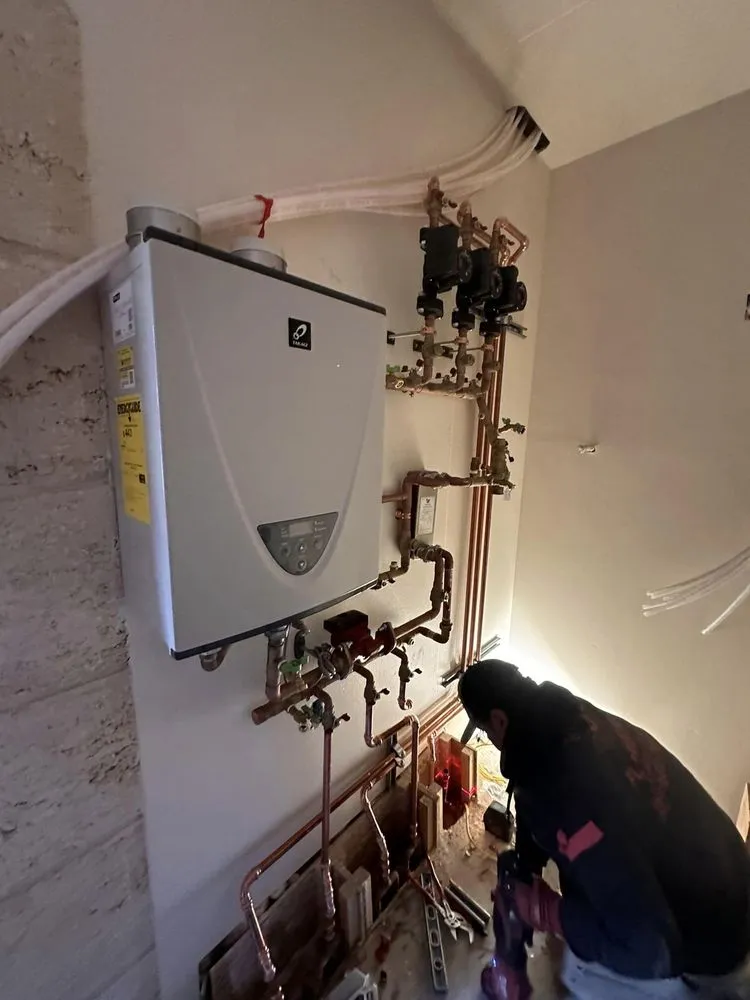 Slide of Rock'n G plumbing