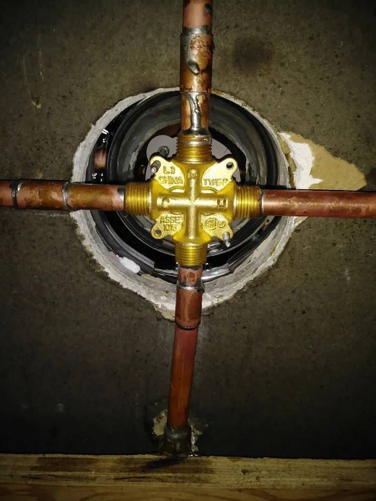 Slide of Rock.Plmb Plumbing