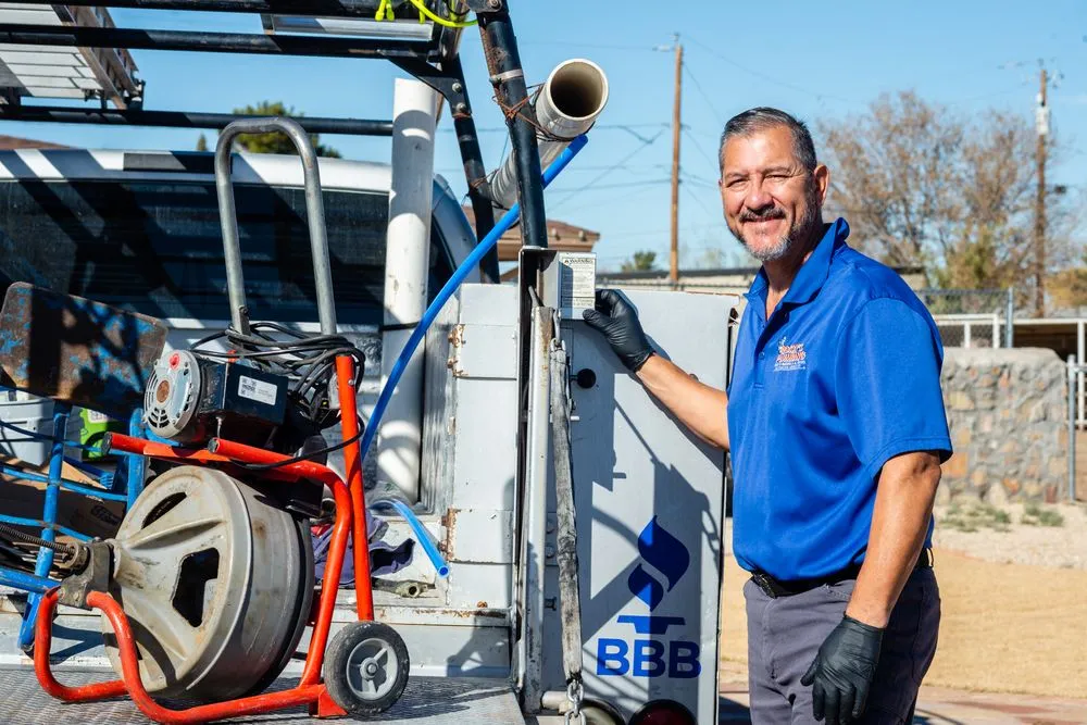 Slide of Rocky's Plumbing El Paso