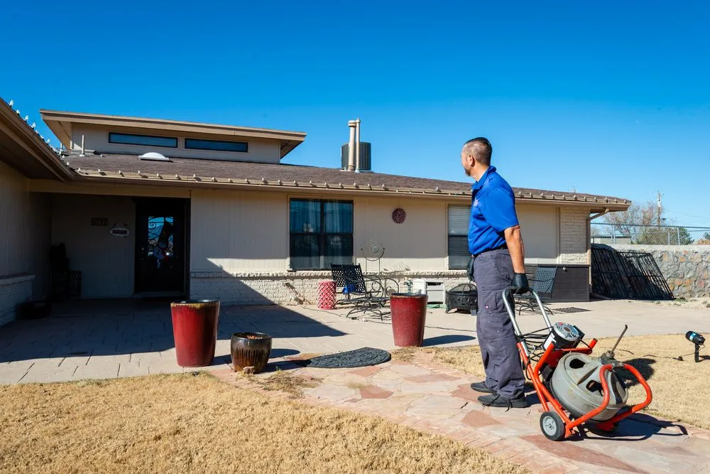 Slide of Rocky's Plumbing El Paso