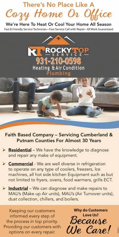 Slide of RockyTop Service