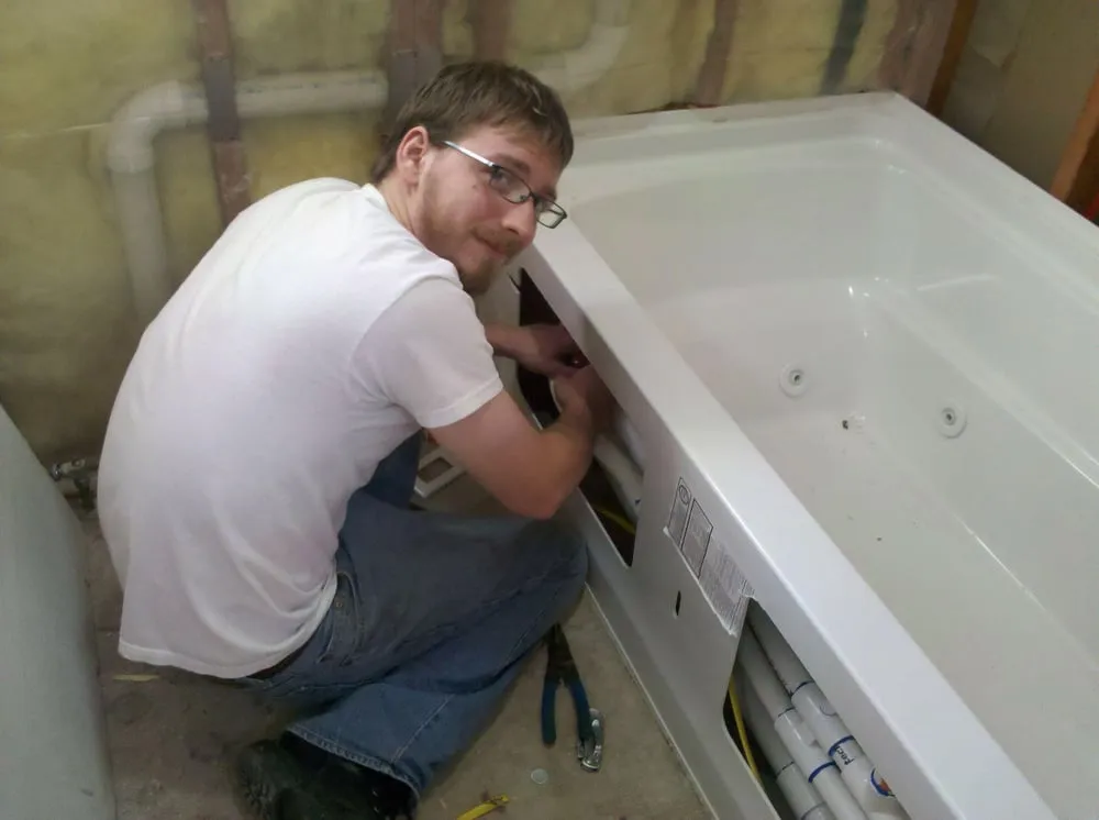 Slide of Rod Wood Plumbing