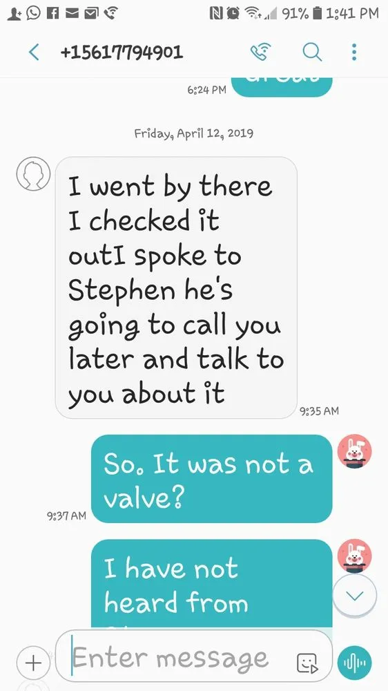 Slide of Rodberg Plumbing