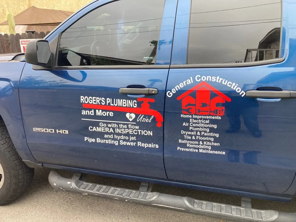 Slide of Roger's Plumbing