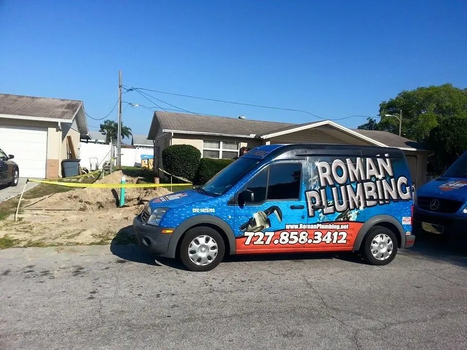 Slide of Roman Plumbing