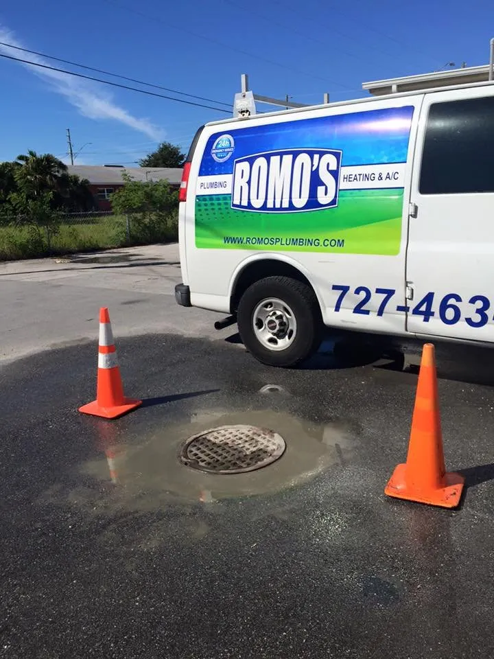 Slide of Romo's Plumbing & A/C