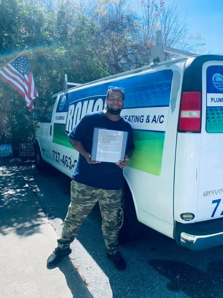 Slide of Romo's Plumbing & A/C