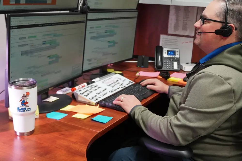 Slide of Ron the Sewer Rat