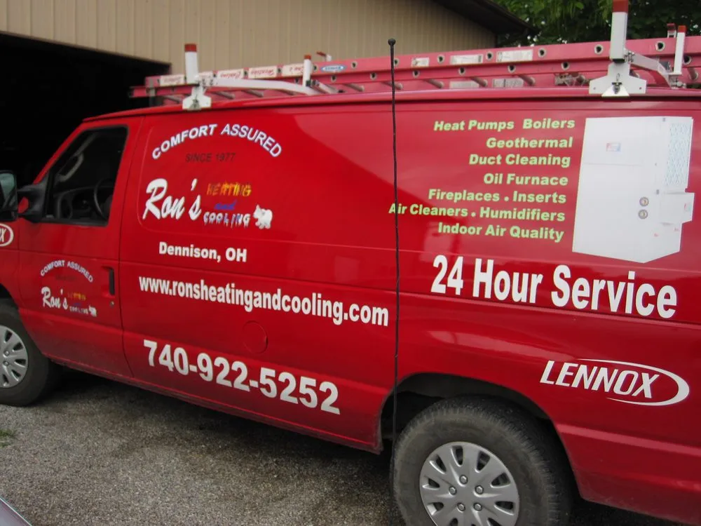 Slide of Ron's Heating & Cooling