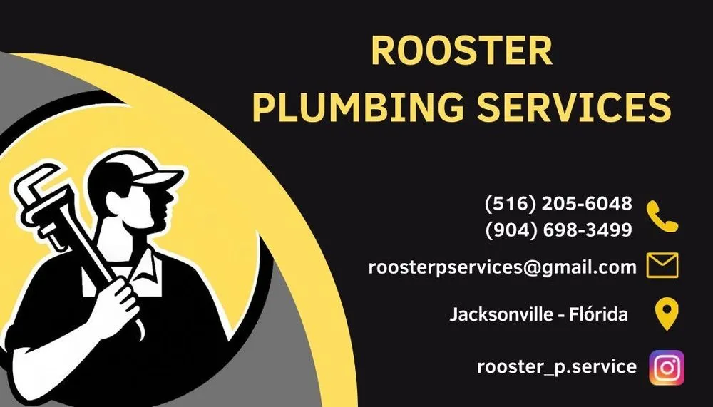 Slide of Rooster Plumbing Service