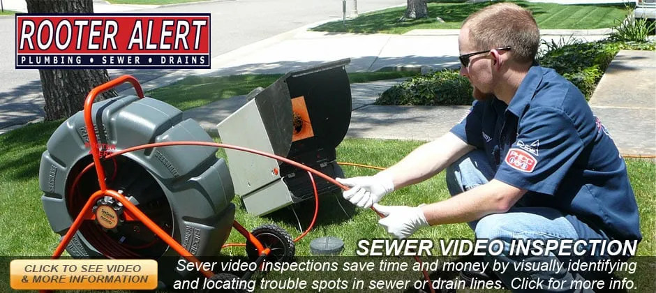 Slide of Rooter Alert Plumbing Sewer Drains