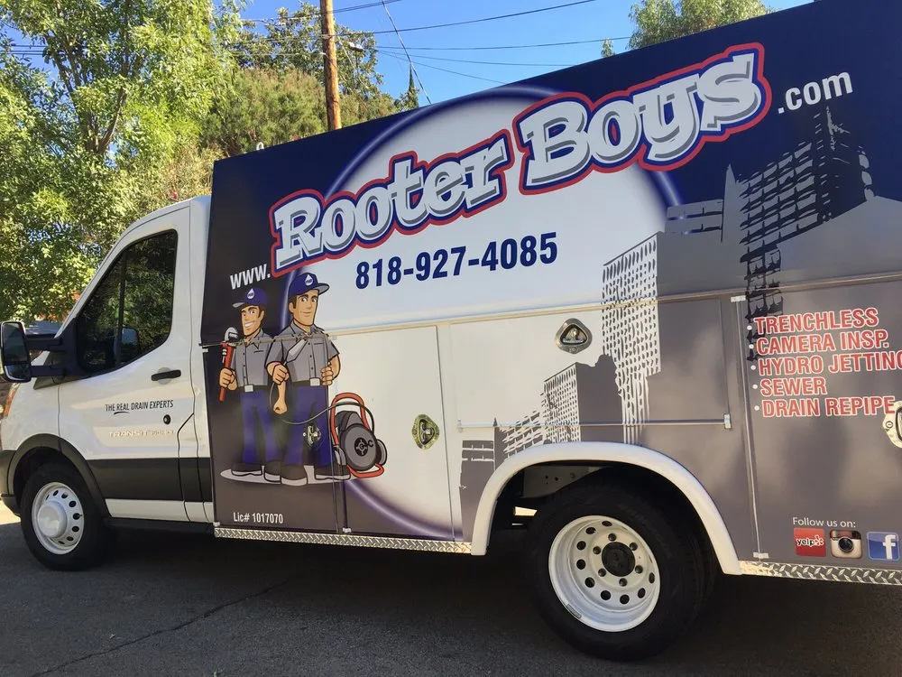 Slide of Rooter Boys