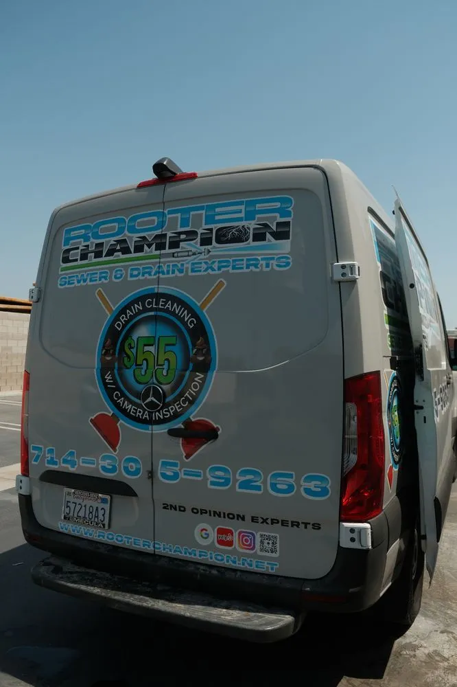 Slide of Rooter Champion Drain Cleaning & Hydro Jetting