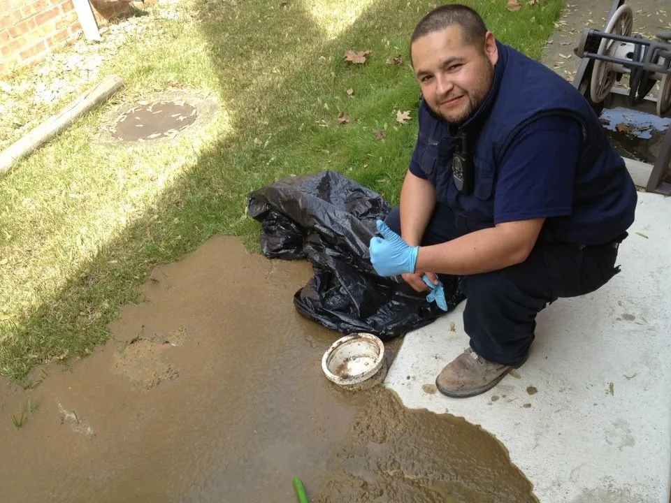 Slide of Rooter Flush