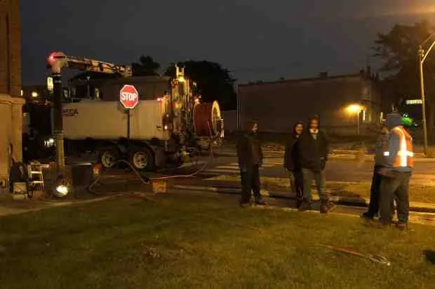 Slide of Rooter Flush