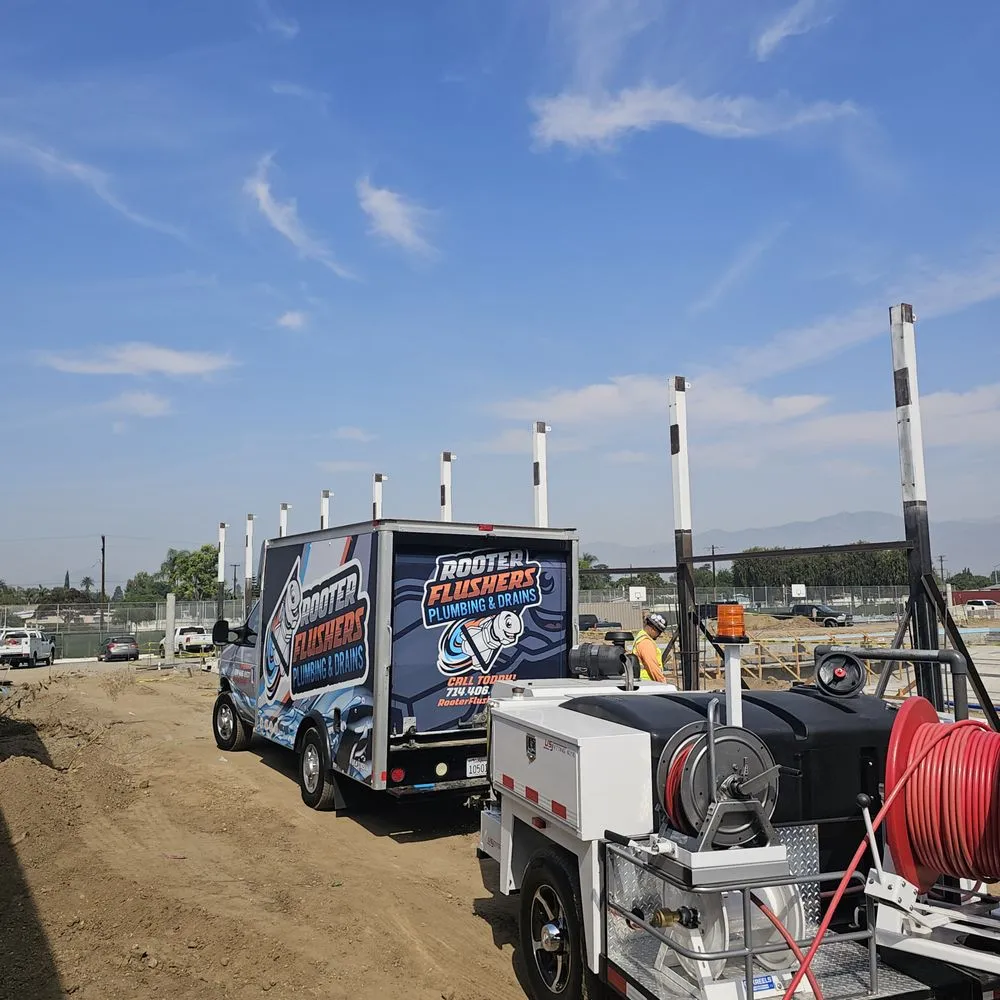Slide of Rooter Flushers Plumbing & Drains