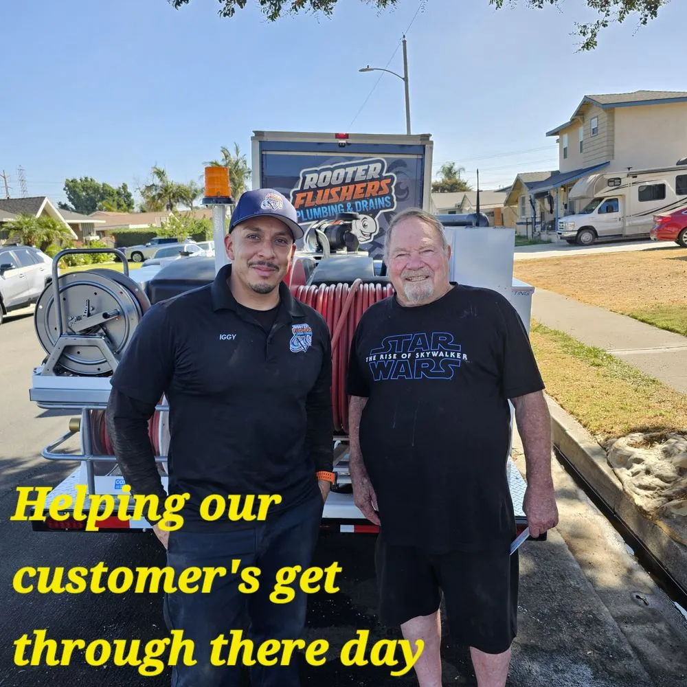Professional drain cleaning in Buena Park, CA by Rooter Flushers Plumbing & Drains