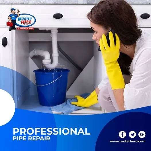 Slide of Rooter Hero Plumbing & Air