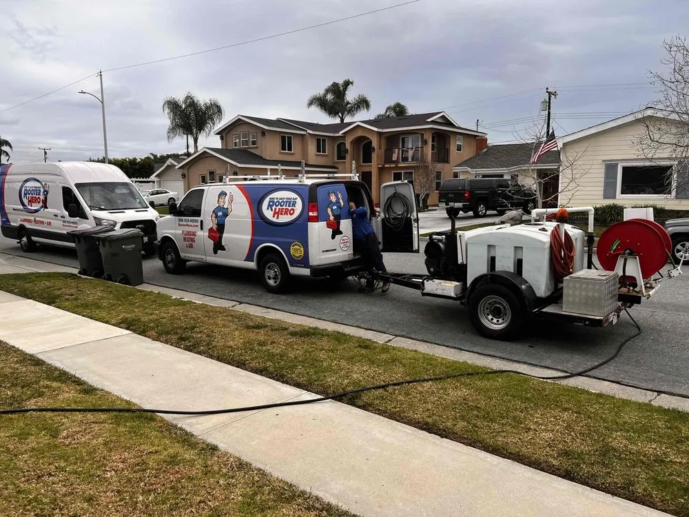 Slide of Rooter Hero Plumbing & Air